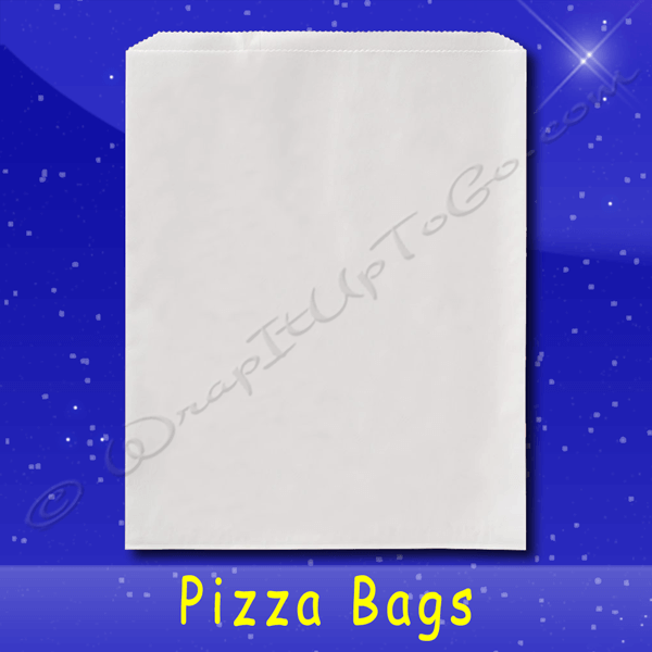 Fischer Paper Products 1007-PL Pizza Bags 12 x 15 Plain