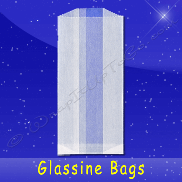 Fischer Paper Products 208 Glassine Bags 3-1/2 x 2-1/4 x 7-3/4 1 Lb.