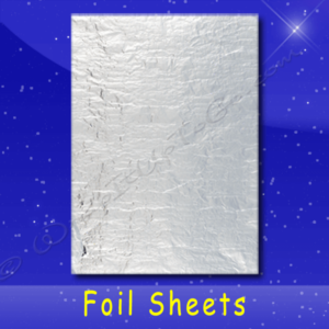 Fischer Paper Products 65 Foil Wrap Sheets 14 x 16 Plain