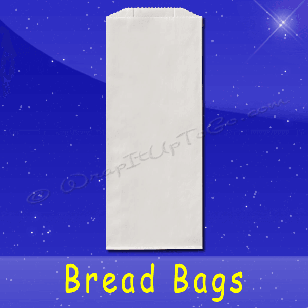 Fischer Paper Products BB-12 Bread Bags 4 x 2 x 12 Plain