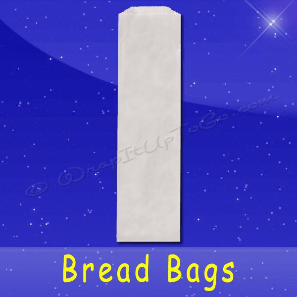 Fischer Paper Products BB-16 Bread Bags 5-1/4 x 2-3/4 x 16 Plain